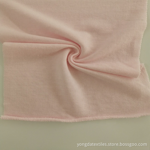 Wear Comfortably Breathable Fleece Cotton Fabric